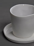Limoges Buto Espresso Cups - bianco - 6 pieces