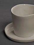 Limoges Buto Espresso Cups - sable - 6 pieces