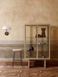 PRIVATE VITRINE - Stained Oak