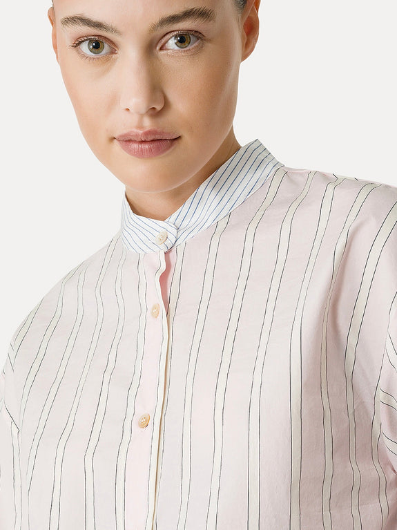 Striped granddad shirt