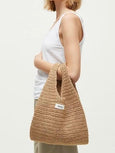 Sophia straw bag small