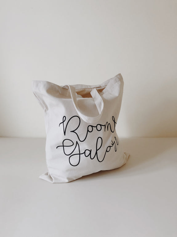 Logo canvas bag medium
