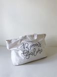 Logo canvas bag Large