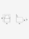 Ghost 04 - Chair High Backrest