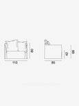 Ghost 09 - Loveseat / 2-Seater