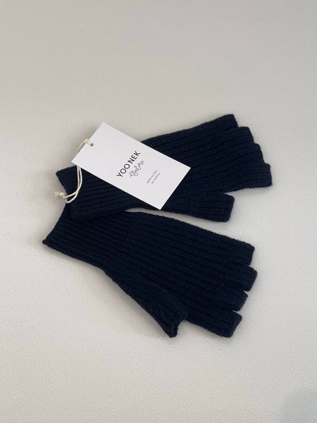 Tora fingerless gloves - navy