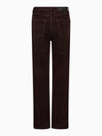 Brown Jeans corduroy - Black coffee