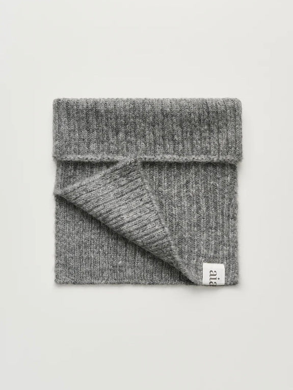 Nellie neck warmer – Pure light grey