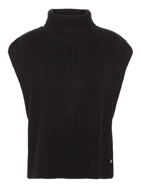 Pernille cashmere vest - black