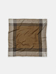 Electra silk scarf - mix brown