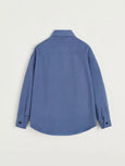 Casy shirt cotton - french blue