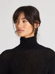 Anna Wool Turtleneck - black