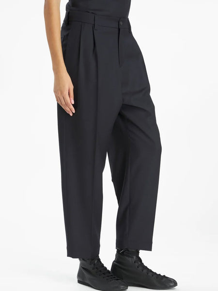 Trousers Roxanne Flan - nero