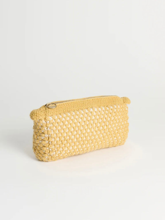Helen classic clutch - Mix Yellow Stone/Albicant