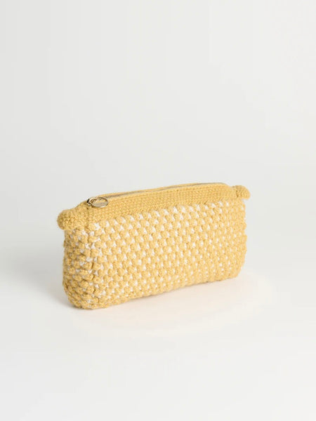 Helen classic clutch - Mix Yellow Stone/Albicant