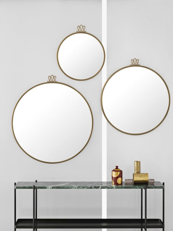 Wall Mirror Randaccio 70cm - antique brass