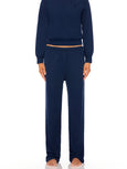 STRAIGHT LEG SWEATPANT - NAVY