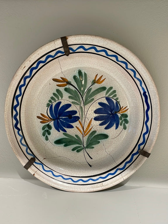 Spanish vintage serving plate 04