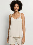 Natural Elegance Short Pyjamas - summer sand melange
