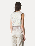 “Les folies” jacquard Vest - lucente