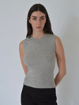 June Tanktop - Grey melange