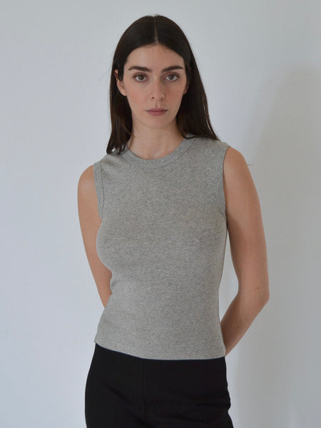June Tanktop - Grey melange