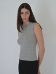 June Tanktop - Grey melange