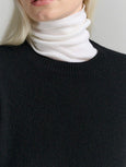 Crew | Wool Cashmere | Black