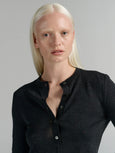 Henley | Merino Wool | Dark Grey