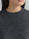 Crew | Wool Cashmere | Grey