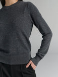 Crew | Wool Cashmere | Grey
