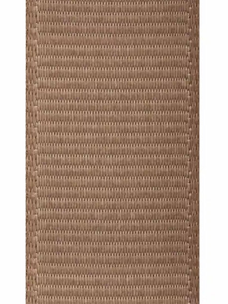 Ribbed ribbon 15mm - Antique Brown