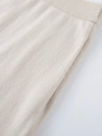 CASHMERE A-LINE SKIRT - paper