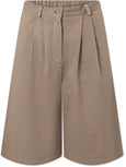 Prema twill shorts - light brown