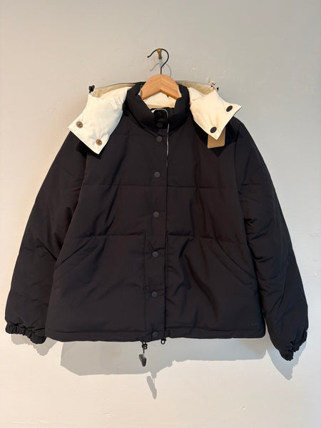 Sophie Reversible puffer jacket - off white/navy