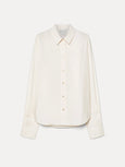 Poplin boxy shirt - beurre