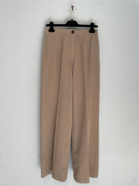 Iconic trousers in brushed drill - sand