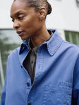 Casy shirt cotton - french blue