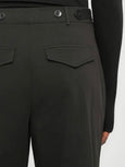 Romina Pant in Cotton - black