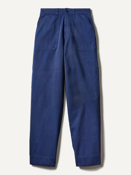 Gabardine work pants - blue