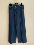 Cavalry denim trousers - indigo