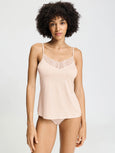 Azelia Spaghetti Top - creamy glass