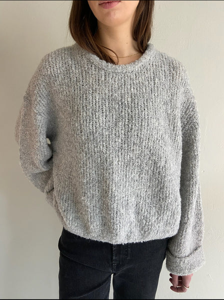 ZOLLY sweater - grey melange