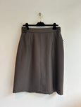 Regina Midi Skirt - Carob