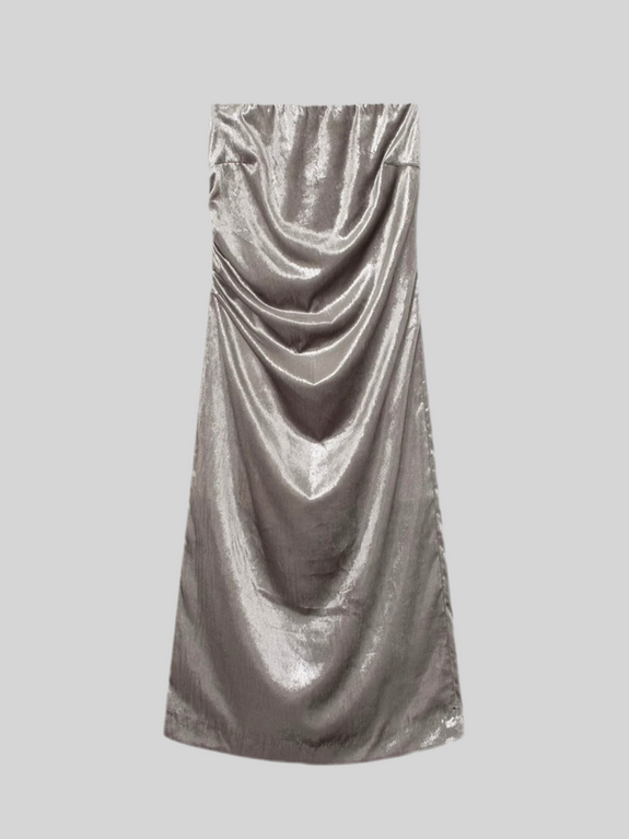 BELLA DRESS - SILVER