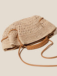 ARTA MINI CROCHET RAFFIA Bag - natural