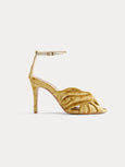 Velvet sandals - heliodore