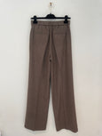 Soft-fit flannel trousers - sigar