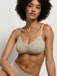 Orea Soft Cup Bra - olive stem