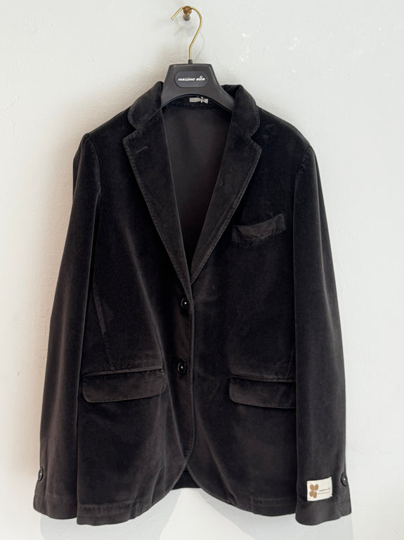 Tolosa velvet jacket - chicory coffee